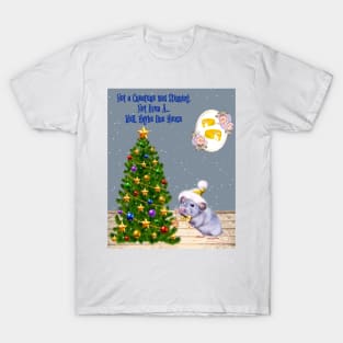 Christmas Mouse Stirring T-Shirt